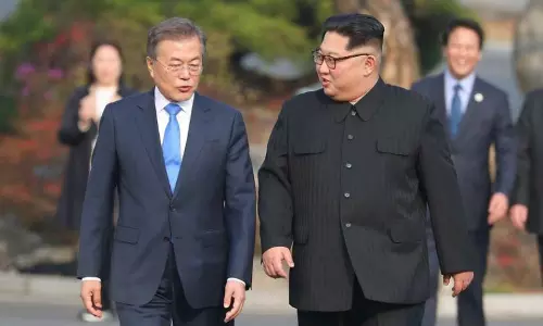ഉത്തര-ദക്ഷിണ കൊറിയ രാഷ്ട്രത്തലവന്‍മാരുടെ കൂടിക്കാഴ്ച നാളെ