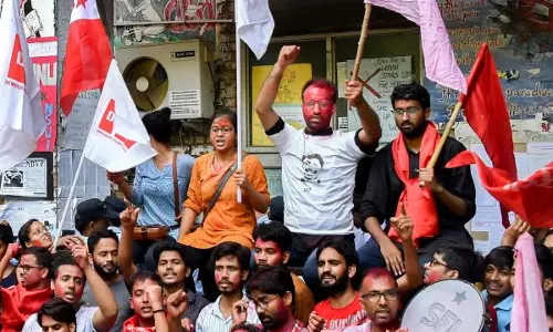 തെരഞ്ഞെടുപ്പിലെ പരാജയത്തിന് പിന്നാലെ ജെ.എന്‍.യുവില്‍ എ.ബി.വി.പിയുടെ വ്യാപക അക്രമം