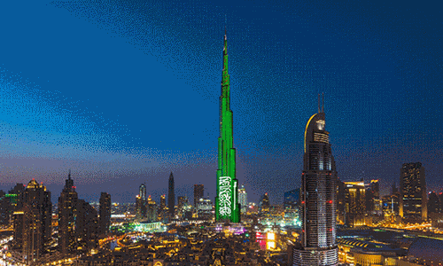 സൗദി ദേശീയദിനാഘോഷത്തിന് വിപുലമായ ഒരുക്കങ്ങളുമായി യു.എ.ഇ