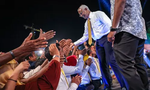 മാലദ്വീപ് പ്രസിഡന്റ് തെരഞ്ഞെടുപ്പില്‍ പ്രതിപക്ഷത്തിന് ജയം; നിലവിലെ പ്രസിഡന്റ് അബ്ദുള്ള യമീന് തിരിച്ചടി