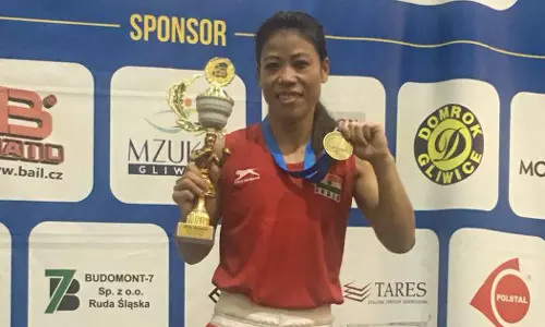 നാല് മണിക്കൂറ് കൊണ്ട് രണ്ട് കിലോഗ്രാം കുറച്ച് സ്വര്‍ണ്ണം നേടിയ മേരി കോം