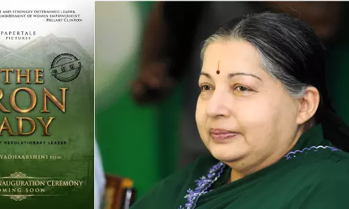 ജയലളിതയുടെ ജീവിതം വെള്ളിത്തിരയിലേക്ക്; ‘ദി അയണ്‍ലേഡി’ പോസ്റ്റർ പുറത്ത്  
