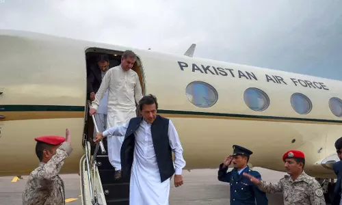 ഇംറാന്‍ ഖാന് സൗദി അറേബ്യയില്‍ ഊഷ്മള വരവേല്‍പ്