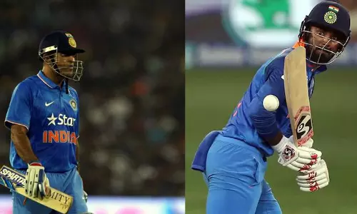 വെറുതെ കളയാനല്ല റിവ്യു; രാഹുലിന്റെ റിവ്യു പണി കിട്ടിയത് ധോണിക്ക്  