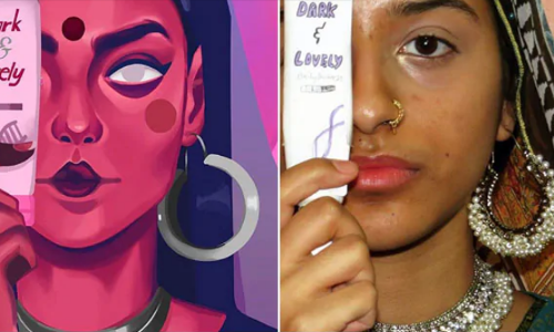 വര്‍ണവിവേചനത്തിനെതിരെയാണ് ഈ ചിത്രങ്ങള്‍ സംസാരിക്കുന്നത്