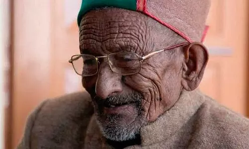 പ്രായം നൂറ് കവിഞ്ഞു; ആവേശം ചോരാതെ ഇന്ത്യയിലെ ആദ്യ വോട്ടര്‍