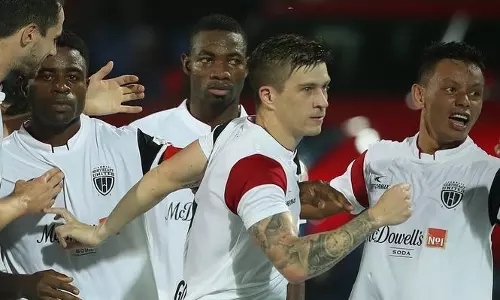 ബലാബലം; നോര്‍ത്ത് ഈസ്റ്റ്-ഗോവ മത്സരം സമനിലയില്‍