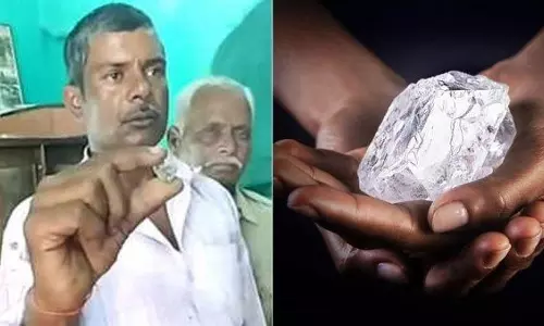 വെറുതെയൊന്ന് കുഴിച്ചപ്പോള്‍ തൊഴിലാളിക്ക് കിട്ടിയത് ഒന്നര കോടി രൂപയുടെ വജ്രം