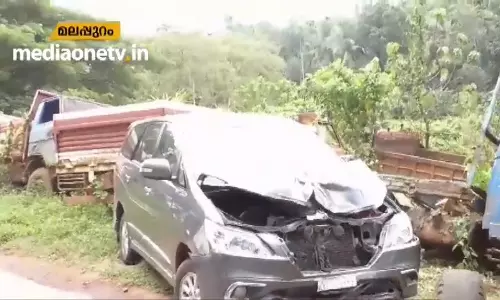 മലപ്പുറം വാഴക്കാട് വാഹനാപകടത്തില്‍ യുവാവ് മരിച്ച സംഭവം; കൊലപാതകമെന്ന് നാട്ടുകാര്‍