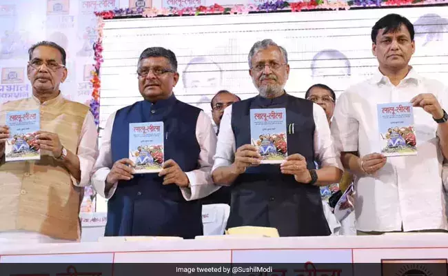 ‘ചിലര്‍ ജയിലില്‍ പോയാലും നന്നാവില്ല’ ലാലു പ്രസാദ് യാദവിനെ പരിഹസിച്ച് സുശീൽ മോദി