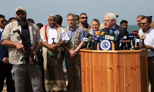 യു.എന്‍ ദൂതന്‍ മാര്‍ട്ടിന്‍ ഗ്രിഫിത്ത് യമന്‍ പ്രസിഡന്റുമായി നാളെ ചര്‍ച്ച നടത്തും