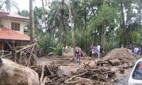 പുല്ലൂരാംപാറ ഉരുള്‍പൊട്ടലില്‍ വീടുകള്‍ നഷ്ടപ്പെട്ടവര്‍ക്ക് സര്‍ക്കാര്‍  നല്‍കിയ ഭൂമി വാസയോഗ്യമല്ലെന്ന് പരാതി