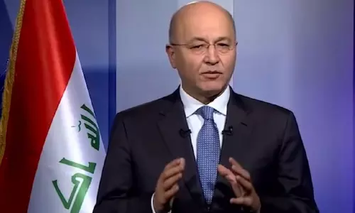 ബര്‍ഹാം സാലിഹ് ഇറാഖിന്റെ പുതിയ പ്രസിഡന്‍റ്