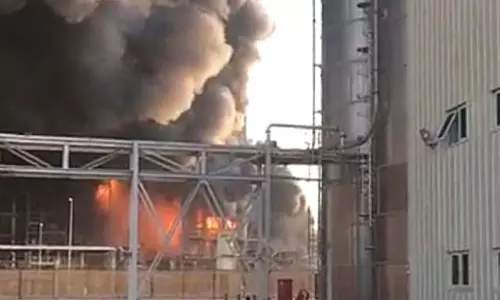 സൗദിയില്‍ പെട്രോ കെമിക്കല്‍ റിഫൈനറിയില്‍ തീപിടിത്തം; ഒരു മരണം