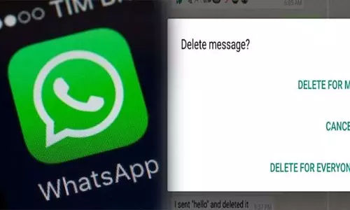 വാട്സാപ്പിലെ ഡിലീറ്റ് ഫീച്ചർ  ഇനി പുതിയ രൂപത്തിൽ 
