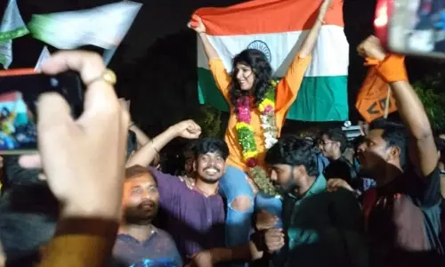 ഹൈദരാബാദ് സർവകലാശാലയിൽ എല്ലാ സീറ്റിലും വിജയിച്ച് എ.ബി.വി.പി 