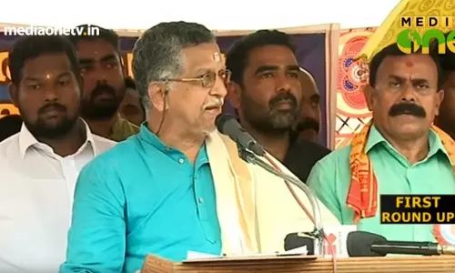 എന്‍.ഡി.എയുടെ ശബരിമല സംരക്ഷണ യാത്ര കൊല്ലത്ത് പര്യടനം നടത്തി