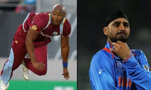 വിന്‍ഡീസിനെ ‘കൊട്ടി’യ ഹര്‍ഭജന്റെ ട്വീറ്റിന് ടിനോ ബെസ്റ്റിന്റെ മറുപടി 