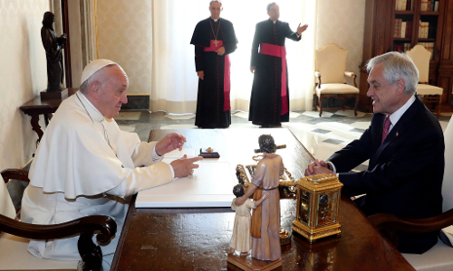 ബാലലൈംഗിക പീഡനം: ചിലിയില്‍ രണ്ട് ബിഷപ്പുമാരെ മാര്‍പാപ്പ പുറത്താക്കി