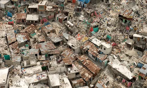 ഹെയ്തി ഭൂചലനം; മരിച്ചവരുടെ എണ്ണം 15ആയി