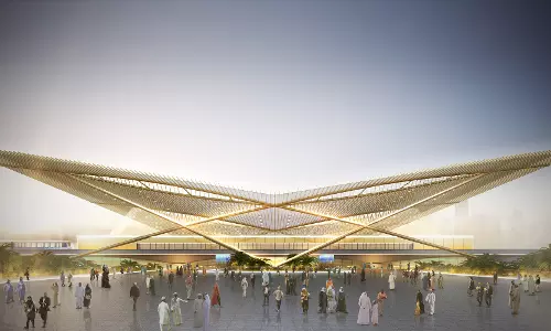 ദുബെെ റൂട്ട് 2020 സ്റ്റേഷനുകളുടെ നിര്‍മ്മാണം പുരോഗമിക്കുന്നു