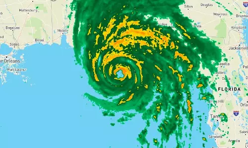 അമേരിക്കയില്‍ കനത്ത നാശം വിതച്ച് മൈക്കിള്‍ കൊടുങ്കാറ്റ്