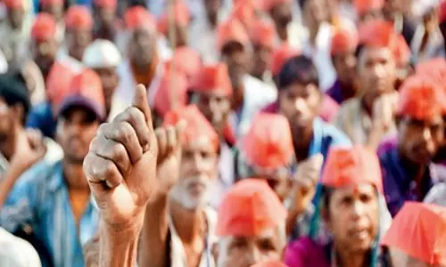 തലസ്ഥാനത്തെ നാല് വശങ്ങളില്‍ നിന്ന് ഒരേ സമയം മാര്‍ച്ച് സംഘടിപ്പിക്കാന്‍ കര്‍ഷകര്‍ ഒരുങ്ങുന്നു