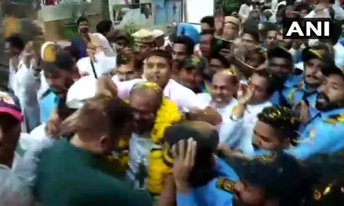 ഫ്രാങ്കോ മുളക്കലിന് ജലന്ധറില്‍ ഗംഭീര സ്വീകരണം