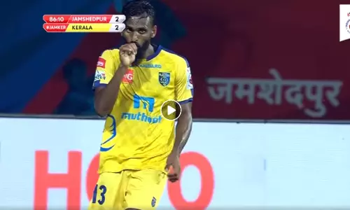 ബ്ലാസ്‌റ്റേഴ്‌സ് സമനില വീണ്ടെടുത്ത സി.കെ വിനീതിന്റെ ഗോള്‍ കാണാം