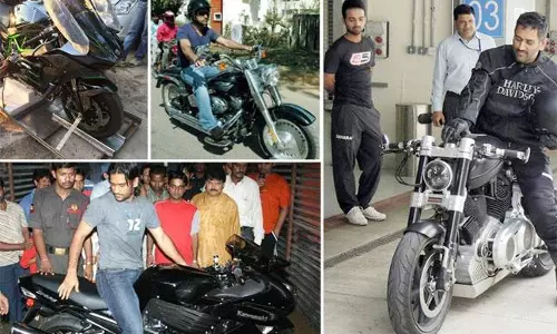 ആരേയും അത്ഭുതപ്പെടുത്തും ധോണിയുടെ ഈ ‘വണ്ടി പ്രാന്ത്’