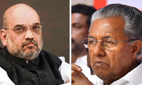 അമിത് ഷായുടെ ‘ഭീഷണി’ക്ക് പിണറായി വിജയന്‍റെ മറുപടി