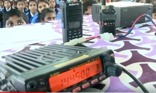 ഹാം റേഡിയോയെ അടുത്തറിഞ്ഞ് കുട്ടികള്‍ 