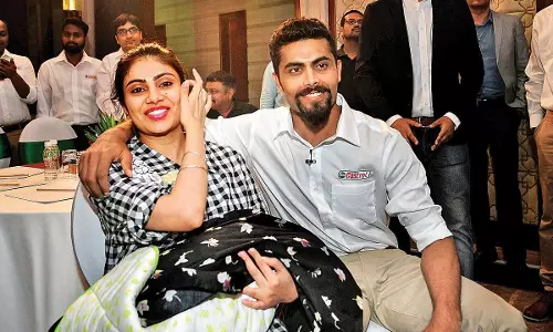 കര്‍ണി സേന വനിതാ വിഭാഗത്തിന്റെ നേതാവായി രവീന്ദ്ര ജഡേജയുടെ ഭാര്യ 