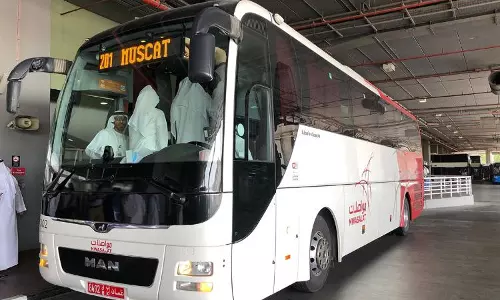 ദുബൈയില്‍ നിന്ന് മസ്കത്തിലേക്ക് ബസ് സര്‍വീസ് ആരംഭിച്ചു