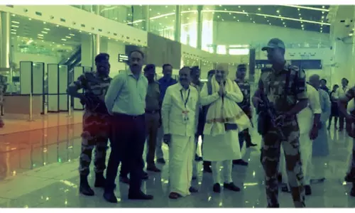 പറഞ്ഞേക്ക്, ഇതിന്‍റെ ഉദ്ഘാടനം കഴിഞ്ഞു; കണ്ണൂരില്‍ പറന്നിറങ്ങിയ അമിത് ഷാ പറഞ്ഞത്...