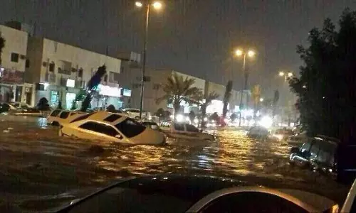 നജ്‌റാന്‍, അല്‍ബാഹ മേഖലകളില്‍ ഇന്ന് അര്‍ധ രാത്രി വരെ മഴക്കും മലവെള്ളപ്പാച്ചിലിനും സാധ്യത 