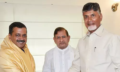 ചന്ദ്രബാബു നായിഡു എന്‍.ഡി.എ ഇതര നേതാക്കളുമായി കൂടിക്കാഴ്ച നടത്തി