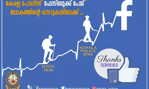 ട്രോളിട്ട് ചിരിപ്പിച്ച്… ചിന്തിപ്പിച്ച്… കേരളാ പൊലീസ് ‘ഫേസ്ബുക്ക് പേജ്’ ലോകത്തിന്റെ നെറുകയിലേക്ക്