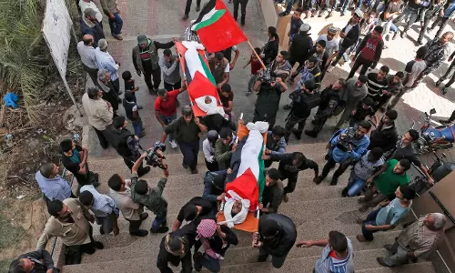 ഫലസ്തീനില്‍ ഇസ്രായേല്‍ നടത്തിയ ഡ്രോണ്‍ ആക്രമണത്തില്‍ മൂന്ന് കുട്ടികള്‍ കൊല്ലപ്പെട്ടു