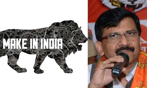 മെയ്ക് ഇന്‍ ഇന്ത്യ പദ്ധതിക്കെതിരെ ശിവസേനയുടെ അഴിമതി ആരോപണം