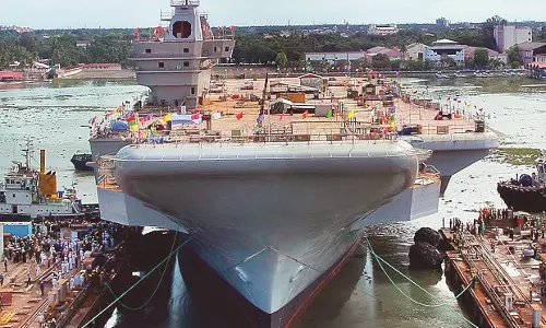 ഇന്ത്യയിലെ ഏറ്റവും വലിയ ഡ്രൈഡോക്ക് കൊച്ചി കപ്പല്‍ശാലയില്‍