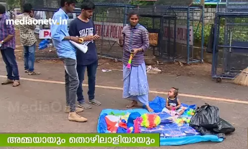 കുഞ്ഞിനെ ചേര്‍ത്തുപിടിച്ച് ഒരമ്മയുടെ അതിജീവനം  