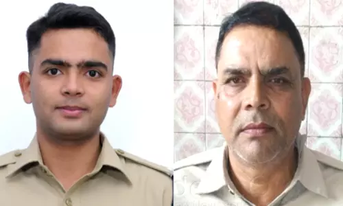 ജനാര്‍ദ്ദന്‍ കോണ്‍സ്റ്റബിള്‍ അഭിമാനത്തോടെ സെല്യൂട്ട് ചെയ്തു എസ്.പിയായെത്തിയ മകനെ