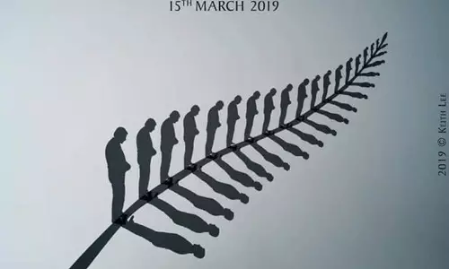 നിസ്‌കാര നിരകൊണ്ട് വരച്ച ന്യൂസിലന്റിന്റെ സ്‌നേഹ ചിഹ്നം ഏറ്റെടുത്ത് സോഷ്യല്‍മീഡിയ 