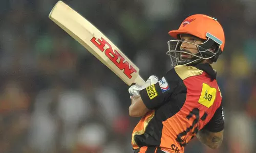 ഐ.പി.എല്‍; ഹൈദരാബാദ് വിട്ട ധവാന് ഇനി  പുതിയ തട്ടകം   