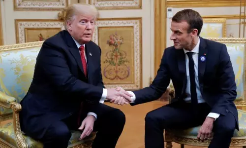 ഫ്രഞ്ച് സന്ദര്‍ശനത്തിന് പിറകെ ഇമ്മാനുവല്‍ മാക്രോണിനെതിരെ രൂക്ഷ വിമര്‍ശനങ്ങളുമായി ട്രംപ്