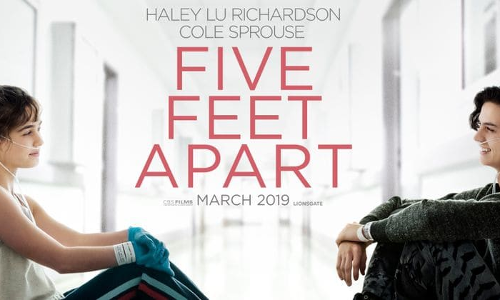 ശ്വാസകോശ രോഗം ബാധിച്ച രണ്ട് പേരുടെ പ്രണയം പറഞ്ഞ് ഫൈവ് ഫീറ്റ് അപാർട്ട്