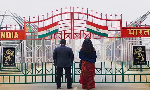 സല്‍മാനും കത്രീനയും വാഗാ ബോര്‍ഡറിലാണ്; ഭാരതിന്‍റെ ഫസ്റ്റ് ലുക്ക് പുറത്ത്