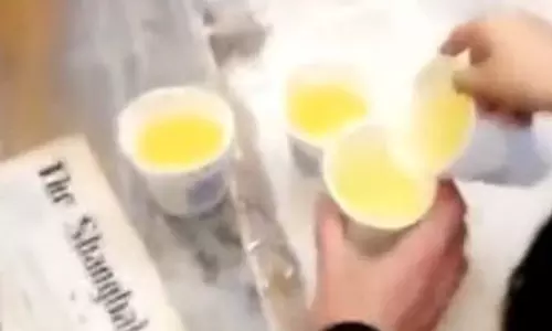 ചൈനയിൽ തൊഴിലാളികളെ മൂത്രം കുടിക്കാൻ നിർബന്ധിപ്പിക്കുന്നു