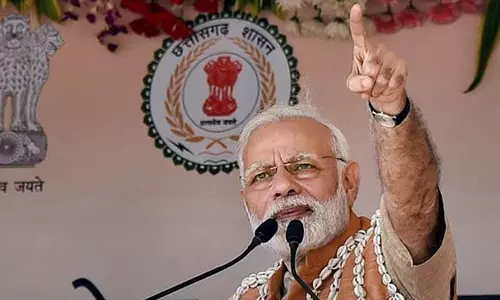 കോണ്‍ഗ്രസിനെതിരെ വീണ്ടും ‘അര്‍ബന്‍ നക്സല്‍’ ആരോപണമുയര്‍ത്തി മോദി; ബസ്തറില്‍ പ്രചരണം തുടങ്ങി